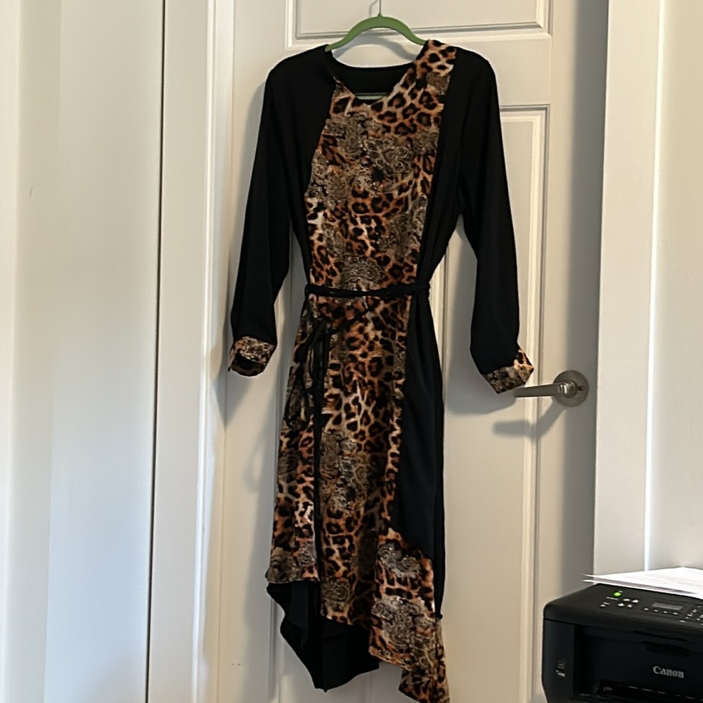Kate Hewko one size leopard dress